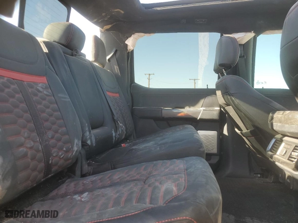2022 Ford F-150 XL with VIN 1FTFW1E51NFB33244, listed as a Copart auction lot 47015115 with 25,923 mi miles and Salvage Title. Bid and sale history available at carsss.com. Image 10.