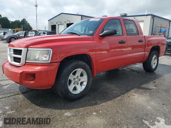2010 Dodge Dakota Bighorn/Lonestar z VIN 1D7CW3GK9AS228269, wystawiony jako Copart lot #54786095 z przebiegiem 175 749 mil mil oraz Szkoda całkowita • Salvage title. Historia ofert i sprzedaży dostępna na DreamBid. Obrazek 1.