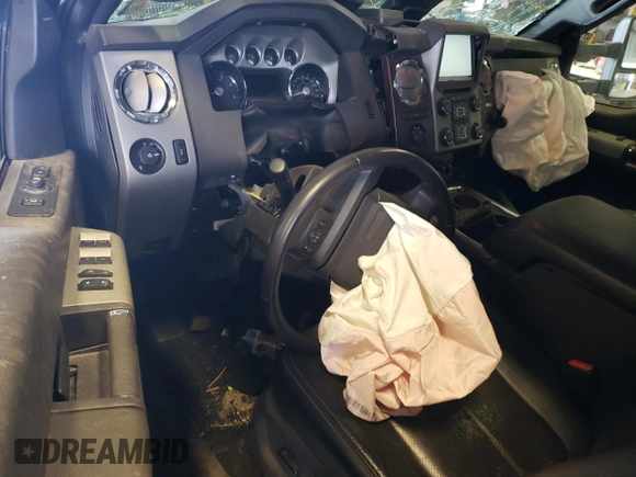 2016 Ford F-350 Lariat z VIN 1FT8W3DT2GEA48460, wystawiony jako Copart lot #57562475 z przebiegiem Nie podano mil oraz Szkoda całkowita • Salvage title. Historia ofert i sprzedaży dostępna na DreamBid. Obrazek 8.