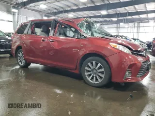 2020 Toyota Sienna XLE z VIN 5TDDZ3DC0LS249557, wystawiony jako Copart lot #56172865 z przebiegiem 79 667 mil mil oraz Szkoda całkowita • Salvage title. Historia ofert i sprzedaży dostępna na DreamBid. Obrazek 4.