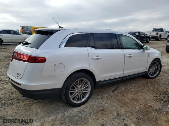 2016 Lincoln MKT EcoBoost with VIN 2LMHJ5AT0GBL01849, listed as a Copart auction lot 46134735 with 0 mi miles and Salvage Title. Bid and sale history available at carsss.com. Image 3.