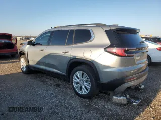 2024 GMC Acadia FWD Elevation z VIN 1GKENKKS4RJ155213, wystawiony jako Copart lot #45335845 z przebiegiem 15 547 mil mil oraz Szkoda całkowita • Salvage title. Historia ofert i sprzedaży dostępna na DreamBid. Obrazek 2.