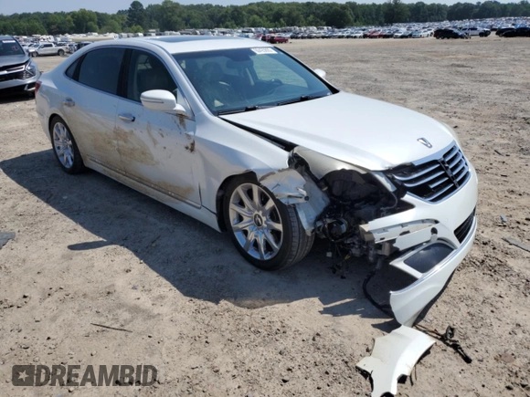 2013 Hyundai Equus Ultimate with VIN KMHGH4JH6DU059194, listed as a Copart auction lot 60420895 with 169,898 mi miles and Clean title. Bid and sale history available at DreamBid. Image 4.