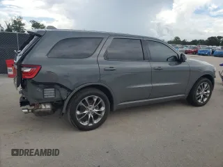 2020 Dodge Durango GT Plus with VIN 1C4RDHDG5LC301416, listed as a Copart auction lot 64785945 with 72,989 mi miles and Non repairable. Bid and sale history available at DreamBid. Image 3.