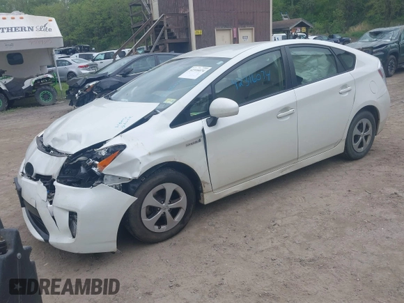 2014 Toyota Prius Four with VIN JTDKN3DU5E1749631, listed as a IAAI auction lot 42316074 with 136,535 mi miles and . Bid and sale history available at DreamBid. Image 2.