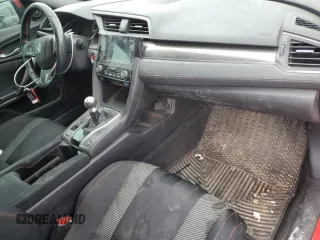 2018 Honda Civic Si z VIN 2HGFC3A56JH752801, wystawiony jako Copart lot #50408255 z przebiegiem 129 575 mil mil oraz Szkoda całkowita • Salvage title. Historia ofert i sprzedaży dostępna na DreamBid. Obrazek 8.