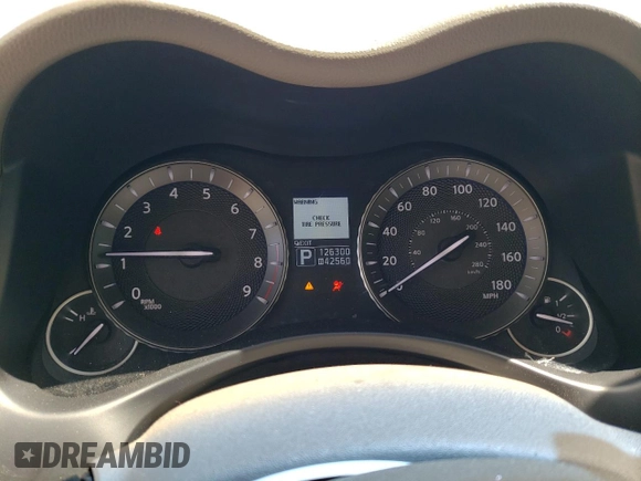 2012 Infiniti M37 with VIN JN1BY1AR2CM395741, listed as a Copart auction lot 69326254 with 126,300 mi miles and Salvage Title. Bid and sale history available at carsss.com. Image 9.