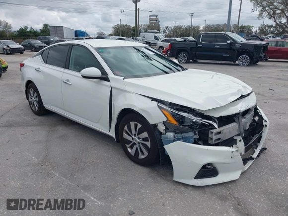 2020 Nissan Altima S z VIN 1N4BL4BV2LC228722, wystawiony jako IAAI lot #41638753 z przebiegiem 164 716 mil mil oraz . Historia ofert i sprzedaży dostępna na DreamBid. Obrazek 1.