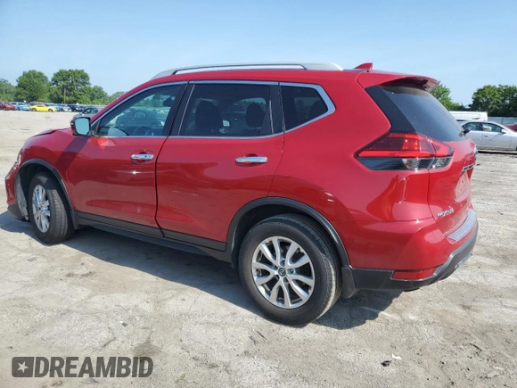 2017 Nissan Rogue SV with VIN 5N1AT2MV0HC794775, listed as a Copart auction lot 61019895 with 128,708 mi miles and Salvage title. Bid and sale history available at DreamBid. Image 2.