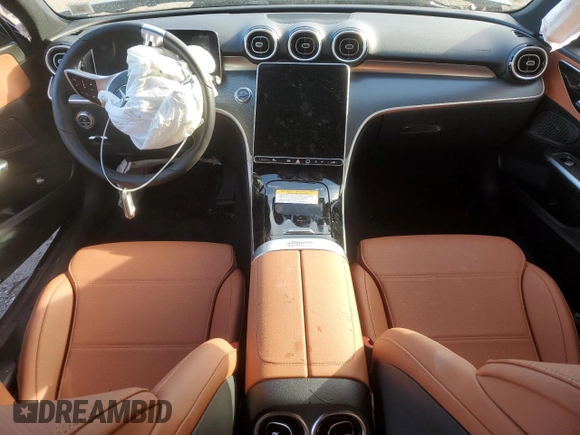 2024 Mercedes-Benz C 300 with VIN W1KAF4HB3RR230548, listed as a Copart auction lot 46649255 with Not Provided miles and Salvage Title. Bid and sale history available at DreamBid. Image 8.