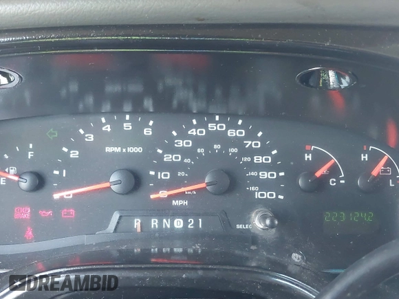 2008 Ford Econoline Cargo Commercial with VIN 1FTNE14L28DA37539, listed as a IAAI auction lot 42444552 with 223,124 mi miles and . Bid and sale history available at DreamBid. Image 7.