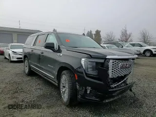 2021 GMC Yukon XL Denali with VIN 1GKS2JKL7MR175481, listed as a Copart auction lot 83849774 with 0 mi miles and Salvage Title. Bid and sale history available at carsss.com. Image 12.
