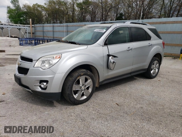 2013 Chevrolet Equinox LTZ z VIN 2GNFLGE37D6259294, wystawiony jako Copart lot #54596085 z przebiegiem 155 454 mil mil oraz Czysty tytuł • Clean title. Historia ofert i sprzedaży dostępna na DreamBid. Obrazek 1.