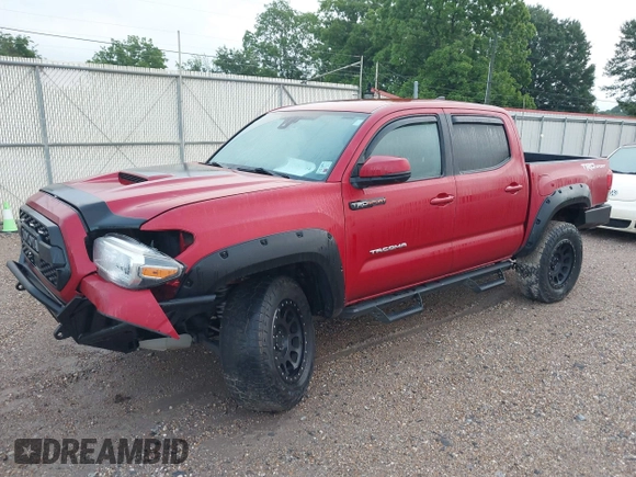 2019 Toyota Tacoma SR5 with VIN 3TMAZ5CN1KM092783, listed as a IAAI auction lot 42181784 with 86,272 mi miles and . Bid and sale history available at DreamBid. Image 2.