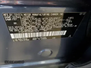 2014 Toyota RAV4 LE z VIN 2T3ZFREV4EW074622, wystawiony jako Copart lot #56595595 z przebiegiem 122 818 mil mil oraz Szkoda całkowita • Salvage title. Historia ofert i sprzedaży dostępna na DreamBid. Obrazek 13.