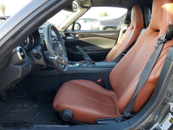 2023 Mazda MX-5 Miata RF Grand Touring with VIN JM1NDAM70P0559212, listed as a Copart auction lot 44571515 with 4,083 mi miles and Salvage Title. Bid and sale history available at carsss.com. Image 7.