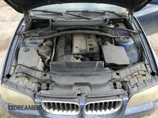 2006 BMW X3 3.0i with VIN WBXPA93456WD29965, listed as a Copart auction lot 47667055 with 165,785 mi miles and Salvage Title. Bid and sale history available at carsss.com. Image 12.