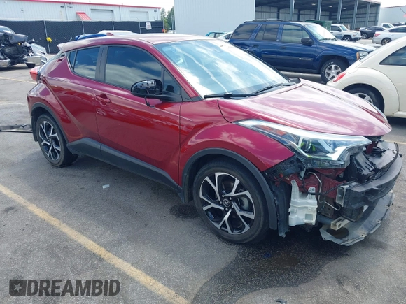 2018 Toyota C-HR XLE with VIN NMTKHMBX5JR013469, listed as a IAAI auction lot 42356609 with 32,051 mi miles and . Bid and sale history available at DreamBid. Image 1.