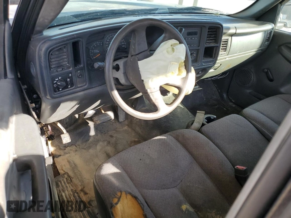 2005 Chevrolet Silverado 1500 Work Truck with VIN 1GCEC14X35Z298508, listed as a Copart auction lot 45917835 with 0 mi miles and Salvage Title. Bid and sale history available at carsss.com. Image 8.
