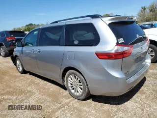 2015 Toyota Sienna XLE with VIN 5TDYK3DC2FS557260, listed as a Copart auction lot 50147465 with 177,492 mi miles and Salvage Title. Bid and sale history available at carsss.com. Image 2.