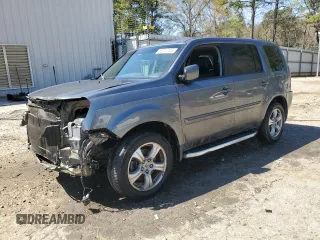 2013 Honda Pilot EX-L with VIN 5FNYF3H54DB035716, listed as a Copart auction lot 50244105 with 257,620 mi miles and Salvage Title. Bid and sale history available at carsss.com. Image 1.