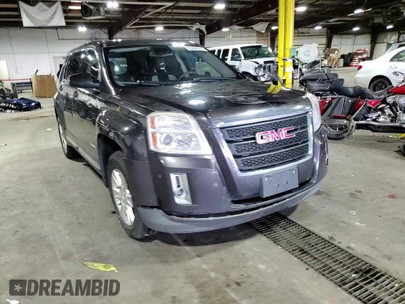2013 GMC Terrain SLE with VIN 2GKALMEK4D6302339, listed as a Copart auction lot 55856355 with 192,617 mi miles and Salvage title. Bid and sale history available at DreamBid. Image 12.