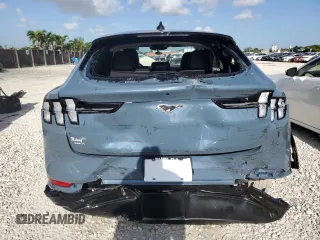 2024 Ford Mustang Mach-E Premium with VIN 3FMTK3R40RMA23072, listed as a Copart auction lot 66970204 with 515 mi miles and Salvage Title. Bid and sale history available at DreamBid. Image 6.