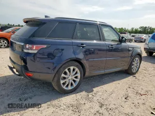 2017 Land Rover Range Rover Sport HSE with VIN SALWR2FK9HA694593, listed as a Copart auction lot 57265715 with 113,008 mi miles and Clean title. Bid and sale history available at DreamBid. Image 3.