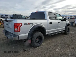 2015 Ford F-150 XLT with VIN 1FTEW1EG1FFA90068, listed as a Copart auction lot 84421594 with 150,386 mi miles and Salvage title. Bid and sale history available at DreamBid. Image 3.