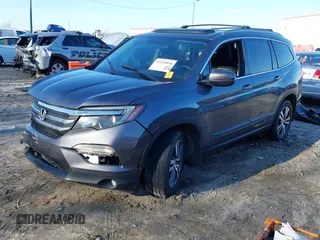 2016 Honda Pilot EX-L z VIN 5FNYF5H54GB041614, wystawiony jako IAAI lot #41505898 z przebiegiem Nie podano mil oraz . Historia ofert i sprzedaży dostępna na DreamBid. Obrazek 2.