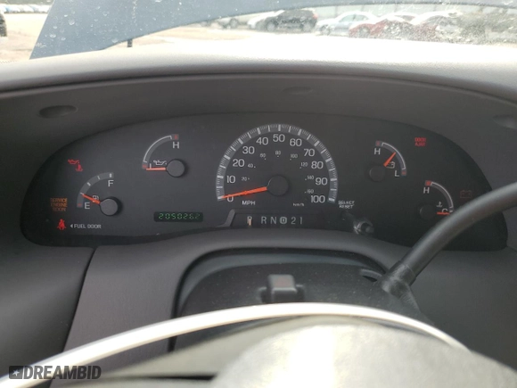 2003 Ford F-150 XL with VIN 1FTRX07273KB66549, listed as a Copart auction lot 83552004 with 205,026 mi miles and Salvage Title. Bid and sale history available at carsss.com. Image 9.