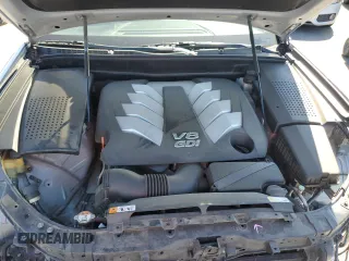 2014 Hyundai Equus Signature with VIN KMHGH4JHXEU076582, listed as a Copart auction lot 47231705 with 46,347 mi miles and Salvage Title. Bid and sale history available at DreamBid. Image 11.