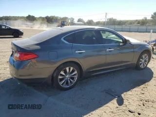 2013 Infiniti M37 with VIN JN1BY1AP2DM510404, listed as a Copart auction lot 76295144 with 134,586 mi miles and Salvage Title. Bid and sale history available at carsss.com. Image 3.
