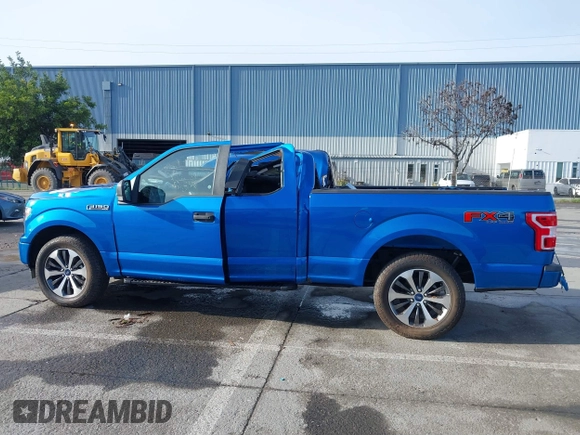 2020 Ford F-150 XL with VIN 1FTFX1E48LKD02362, listed as a IAAI auction lot 41556663 with 1 mi miles. Bid and sale history available at carsss.com. Image 14.
