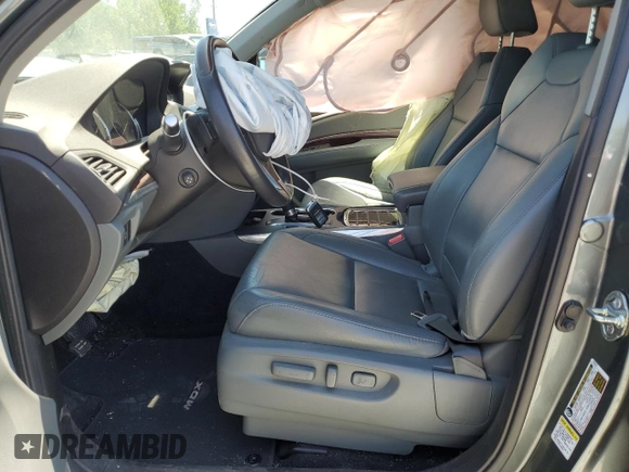 2014 Acura MDX Technology z VIN 5FRYD4H4XEB030670, wystawiony jako Copart lot #54409925 z przebiegiem Nie podano mil oraz Szkoda całkowita • Salvage title. Historia ofert i sprzedaży dostępna na DreamBid. Obrazek 7.