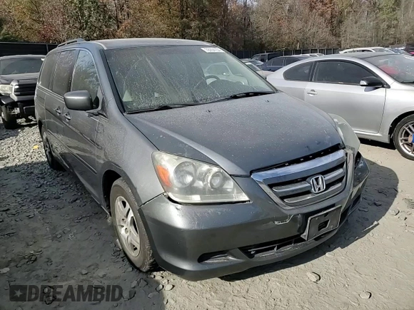2007 Honda Odyssey EX with VIN 5FNRL38497B412212, listed as a Copart auction lot 45375695 with 216,211 mi miles and Non Repairable. Bid and sale history available at carsss.com. Image 11.