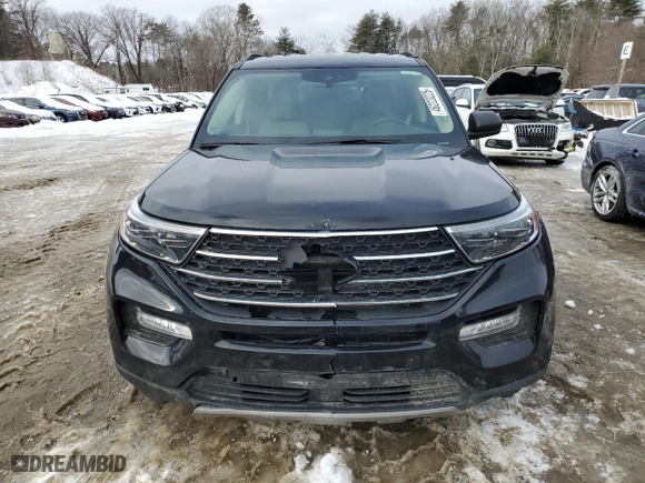 2023 Ford Explorer XLT with VIN 1FMSK8DH3PGB18140, listed as a Copart auction lot 46223225 with 52,876 mi miles and Clean Title. Bid and sale history available at carsss.com. Image 5.