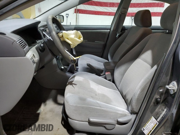 2005 Toyota Corolla CE with VIN 2T1BR32EX5C506294, listed as a Copart auction lot 50393755 with 161,170 mi miles and Salvage Title. Bid and sale history available at DreamBid. Image 7.