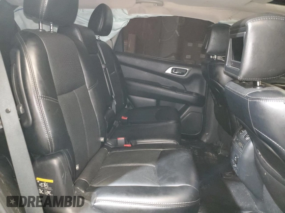 2014 Nissan Pathfinder Platinum z VIN 5N1AR2MMXEC709734, wystawiony jako Copart lot #58341565 z przebiegiem 172 455 mil mil oraz Szkoda całkowita • Salvage title. Historia ofert i sprzedaży dostępna na DreamBid. Obrazek 11.