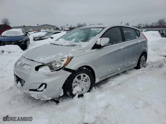 2012 Hyundai Accent GS with VIN KMHCT5AE8CU036927, listed as a Copart auction lot 45079455 with 126,865 mi miles and Non Repairable. Bid and sale history available at carsss.com. Image 1.