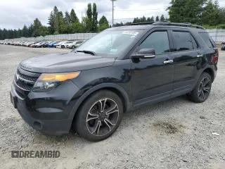 2014 Ford Explorer Sport with VIN 1FM5K8GT3EGC07734, listed as a Copart auction lot 64250185 with 158,852 mi miles and Clean title. Bid and sale history available at DreamBid. Image 1.