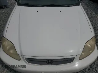 1999 Honda Civic DX with VIN 1HGEJ6223XL076584, listed as a Copart auction lot 51202925 with 282,306 mi miles and Salvage Title. Bid and sale history available at DreamBid. Image 11.