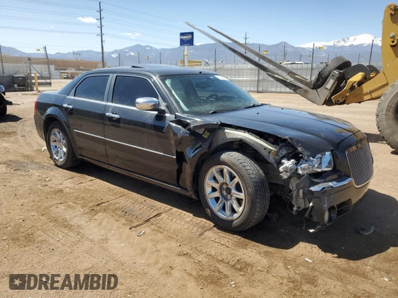 2005 Chrysler 300 with VIN 2C3AA63H35H518844, listed as a Copart auction lot 52188995 with 201,445 mi miles and Salvage Title. Bid and sale history available at carsss.com. Image 4.