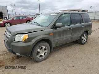 2006 Honda Pilot EX-L with VIN 2HKYF18596H534052, listed as a Copart auction lot 50204455 with 177,881 mi miles and Salvage Title. Bid and sale history available at DreamBid. Image 1.