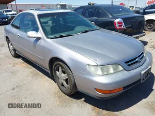 1997 Acura CL Premium z VIN 19UYA2255VL013595, wystawiony jako IAAI lot #42108067 z przebiegiem 174 329 mil mil oraz . Historia ofert i sprzedaży dostępna na DreamBid. Obrazek 1.