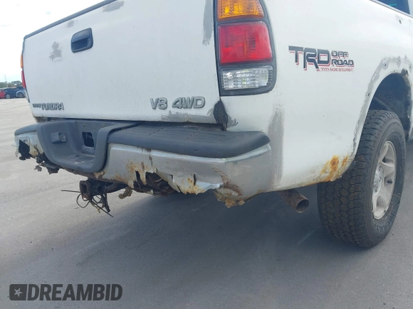 2000 Toyota Tundra Limited with VIN 5TBBT4816YS085075, listed as a IAAI auction lot 41413494 with 66,293 mi miles and . Bid and sale history available at DreamBid. Image 14.