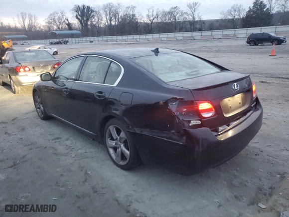 2011 Lexus GS 350 with VIN JTHBE1KSXB0053319, listed as a Copart auction lot 42398675 with 379,291 mi miles and Salvage Title. Bid and sale history available at carsss.com. Image 2.