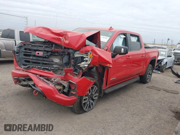 2021 GMC Sierra 1500 AT4 with VIN 3GTP9EEL1MG465554, listed as a IAAI auction lot 41279381 with 54,735 mi miles. Bid and sale history available at carsss.com. Image 17.