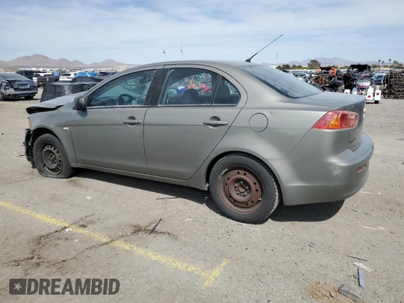 2008 Mitsubishi Lancer DE with VIN JA3AU16UX8U040419, listed as a Copart auction lot 52214375 with 134,818 mi miles and Salvage Title. Bid and sale history available at DreamBid. Image 2.