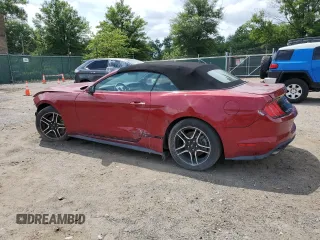2019 Ford Mustang EcoBoost z VIN 1FATP8UH5K5200696, wystawiony jako Copart lot #65051125 z przebiegiem 23 411 mil mil oraz Czysty tytuł • Clean title. Historia ofert i sprzedaży dostępna na DreamBid. Obrazek 2.